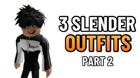 3 Slender Outfits Part 2 Roblox Shinobi Gaming Youtube