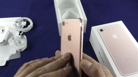 Iphone 7 128gb Rose Gold Unboxing Pl Youtube