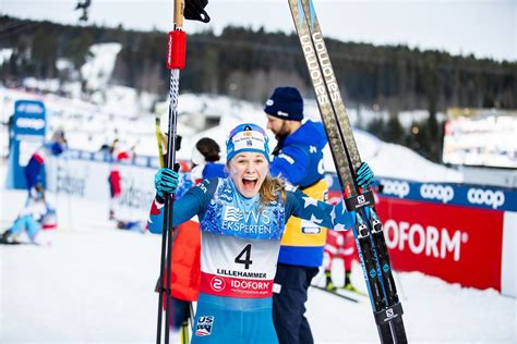 Fis World Cup Cross Country Skiathlon Women Lillehammer Nor