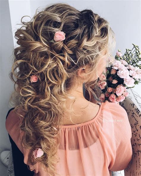 Unique Hairstyles Curly Wedding Hair Hair Styles