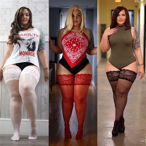 Pin En Plus Size Stockings