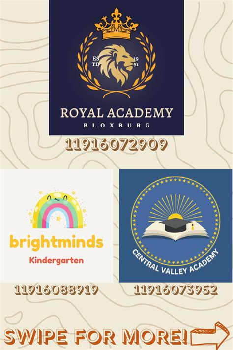 A Set With Different Kinds Of Schools Use These School Logo Decals For