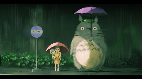 Totoro Rain Images Galleries With A Bite