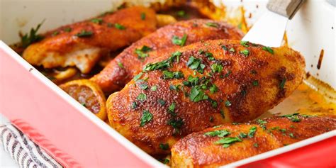 Chicken breast is thick enough that most recipes will recommend searing and then moving to the oven to roast and finish cooking the inside. Oven Baked Chicken Breast Recipe - How to Bake Flavorful ...
