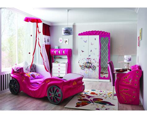 A whole lot of hot pink is perfect for the ultimate princess bedroom. Pink Bedroom set - Bedroom Furniture