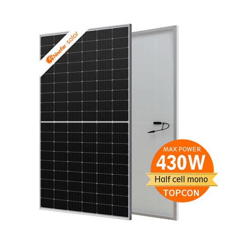 N Type Mono W Topcon Solar Panels Pv Module Factory Direct Ship