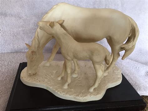 Goebel Limited Edition Mother Horse And Foal Figurine Antique Price