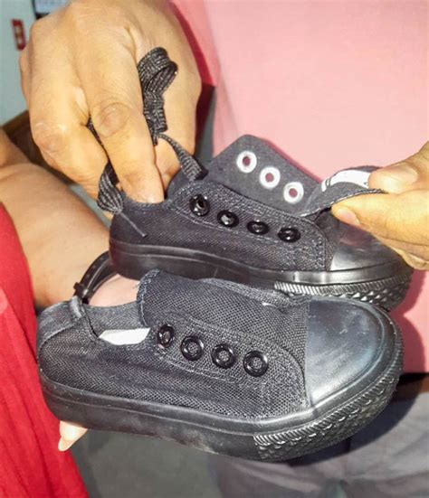 Businessman Donates Pairs Of Shoes To Ministry Guyana Chronicle