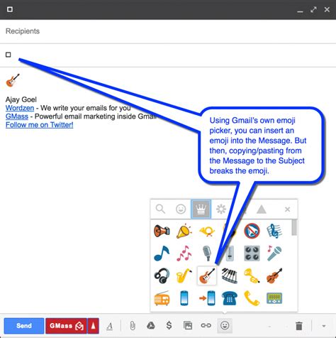 How To Use Emojis In Your Gmail Email Marketing Campaigns