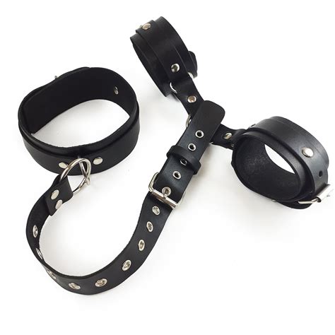 Bdsm Bondage Set Restraints Bondage Set Leather Bondage Etsy