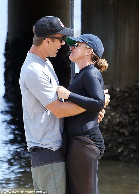Donna Hay Enjoys A Very Steamy Pda With New Beau Daily Mail Online