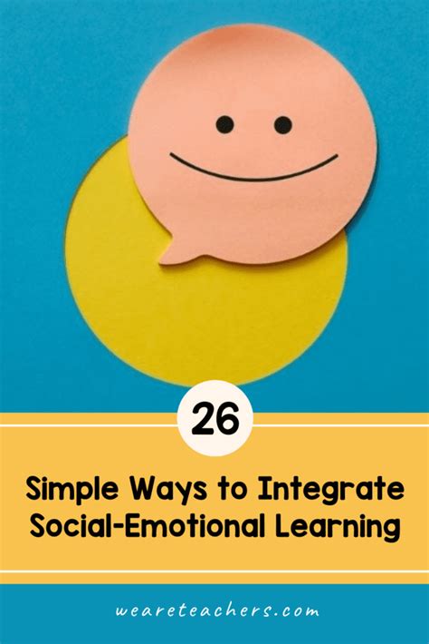 26 Ways Teachers Can Integrate Social Emotional Learning