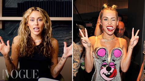 Watch Miley Cyrus Breaks Down 17 Memorable Looks From 2006 To Now