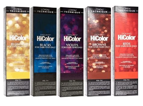 h11 intense red l oreal excellence hicolor reds for dark hair only