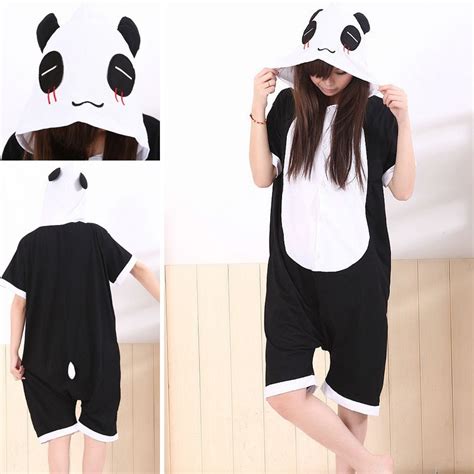Mameluco Adulto Kigurumi Pijama En Short Panda Pandita Oso 75900