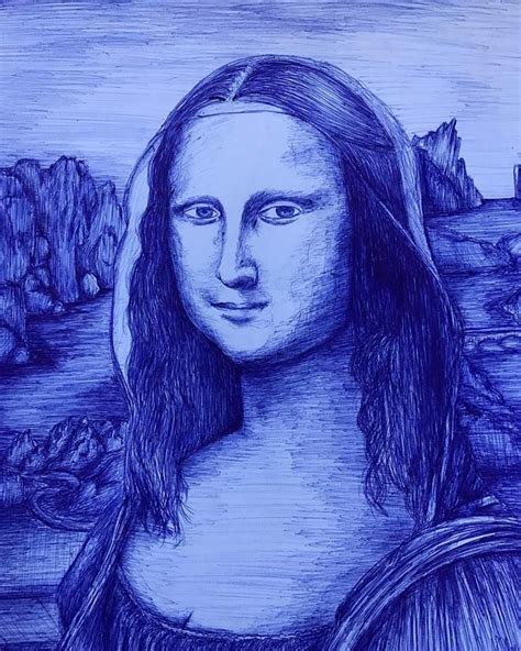Espinas Fondo Carga La Mona Lisa Para Dibujar A Lapiz Premedicación