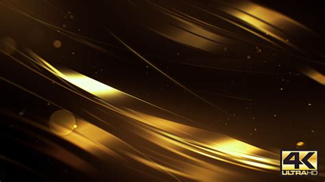 Elegant Gold Background 4k Motion Graphics Videohive