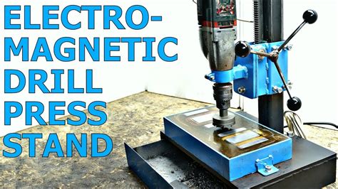 Electromagnetic Drill Press Stand Plans Youtube