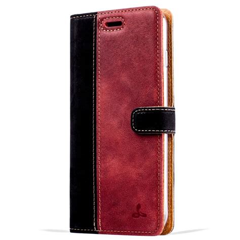 Snakehive Apple Iphone 8 Plus Premium Genuine Leather Wallet Case W