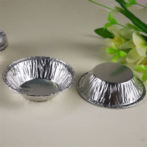 Disposable Aluminum Foil Tart Cup Aluminium Container Manufacturers