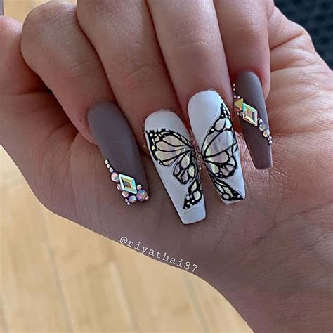 21 Cute Coffin Nails Youll Fall In Love With Stayglam