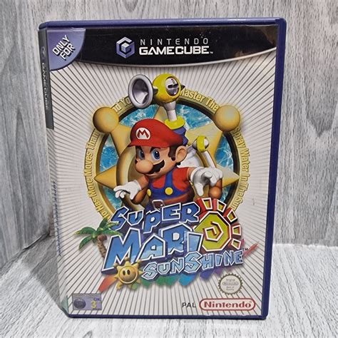 Super Mario Sunshine Nintendo Gamecube 2002 Tested And Complete