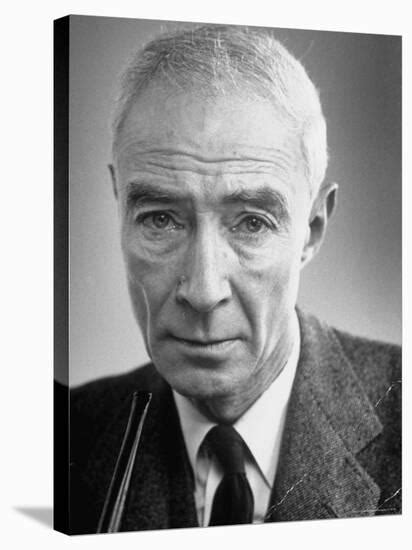 Portrait Of Physicist J Robert Oppenheimer Premium Photographic