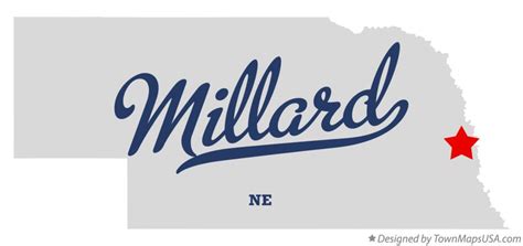 Map Of Millard Ne Nebraska