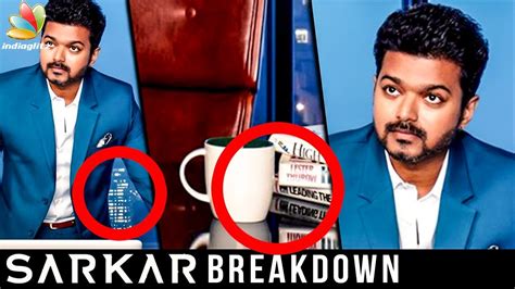 Double updates first look of thalapathy 65 | june 21 u0026 22 nelson and thalapathy birthday update. Hidden Things in SARKAR Poster | New Look Breakdown ...