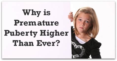 Why Is Premature Puberty Higher Than Ever Puberty Obesity Epidemic