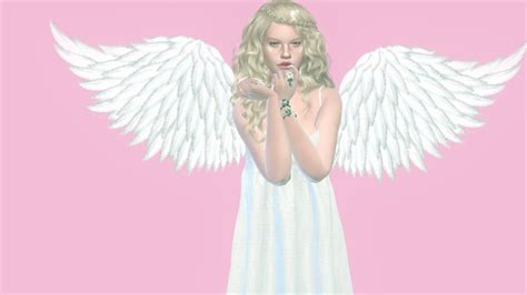 Angel ♡ Sims 4 Create A Sim Youtube