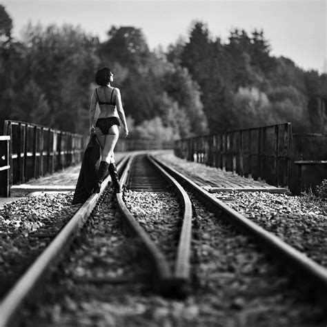 Aga Railroad Photoshoot Train Photography Bouidor Photography