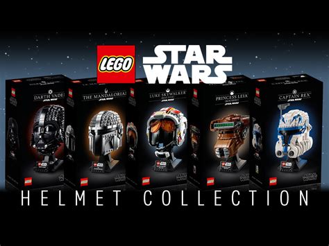 lego star wars helme alle sets der helmet collection