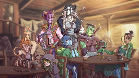 fan art gallery now and then critical role