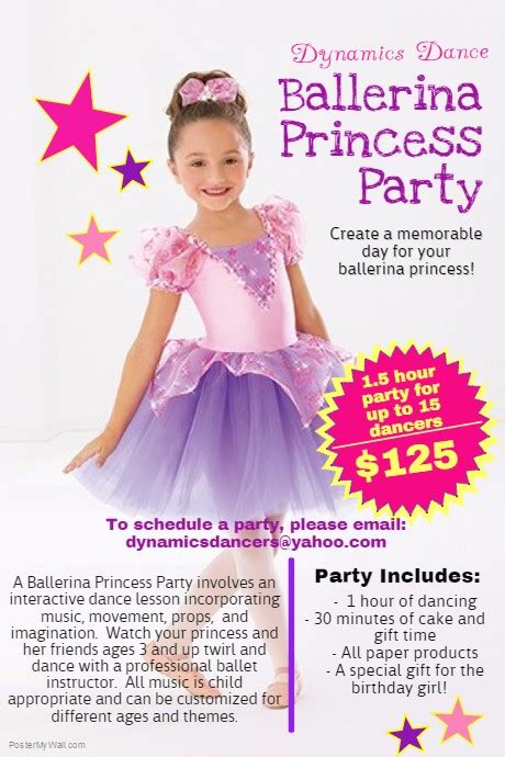 Ballerina Princess Birthday Parties