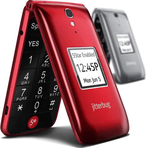 Jitterbug Flip Best Basic Big Button Cell Phone For Seniors