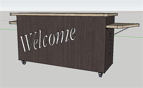 6 Foot Portable Welcome Desk Envisionary Images