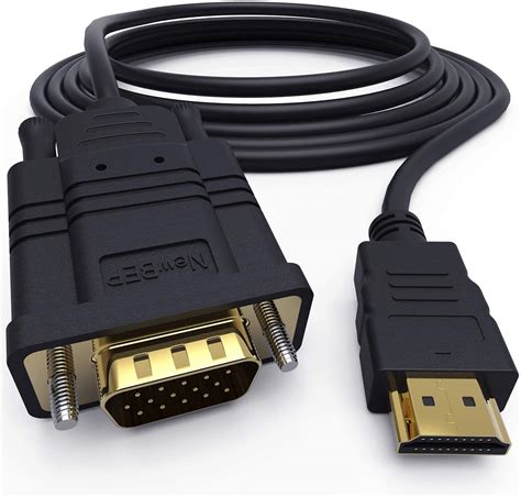 HDMI (F) TO VGA (M) CABLE - 2.0M - DFE Store