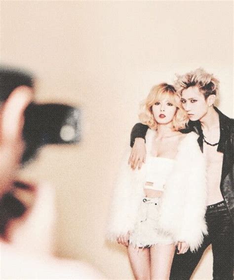 Hyuna And Hyunseung B2st Trouble Maker キムヒョナ