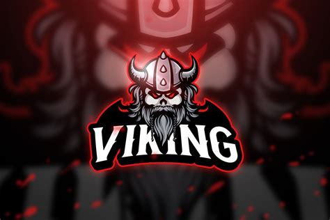 Viking Mascot And Esport Logo In 2020 Viking Logo Art Logo Mascot