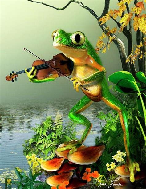 Gina Femrite Frog Frog Pictures Frog Illustration