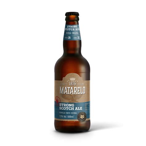 Cerveja Matarelo Strong Scotch Ale 500ml Rs Beer