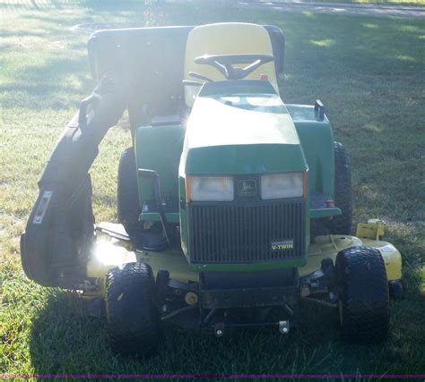 John Deere 425 Lawn Tractor In Burlington Co Item 7303 Sold Purple