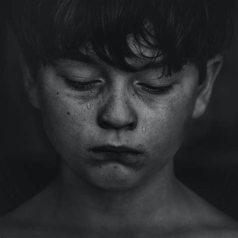 Black Haired Boy Crying · Free Stock Photo