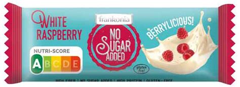 Frankonia No Sugar Added Riegel White Raspberry Ohne Zuckerzusatz