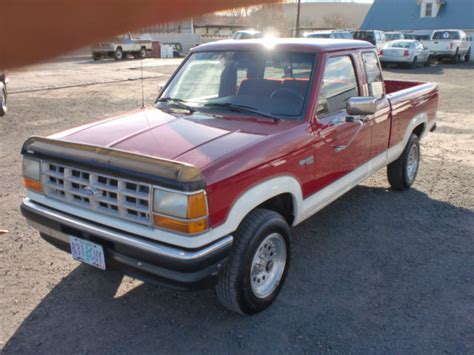 Ford Ranger Extended Cab Pickup 1990 Red For Sale 1ftcr15t8lpa25526