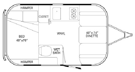 Airstream Dwr Design Within Reach Travel Trailer Floorplan