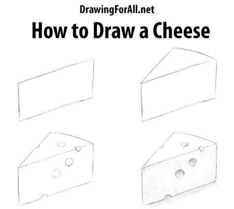 26 Cheese Drawing Images Kemprot Blog