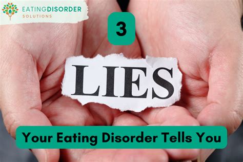 3 lies your eating disorder voice is telling you eating disorder solutions