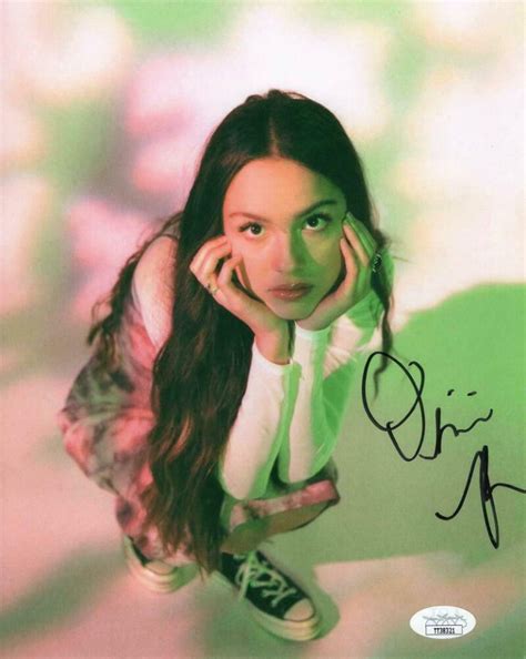 Olivia Rodrigo Signed Autograph 8x10 Photo Sour Drivers License
